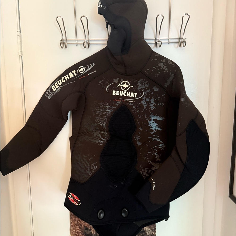 Beuchat Black and Brown Wetsuit